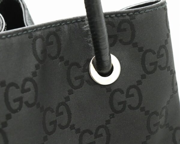 11830591 6 Gucci GG Nylon Tote Bag Shoulder Tote Black