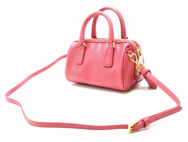 11831053 1 Prada Saffiano 2WAY Mini Bag Peonia Pink