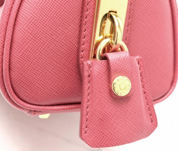 11831053 7 Prada Saffiano 2WAY Mini Bag Peonia Pink