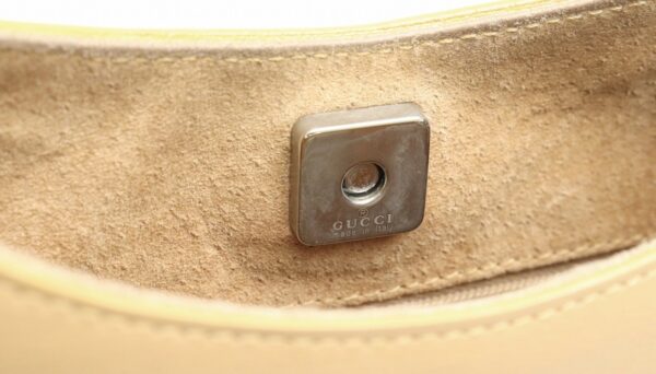 11831426 5 Gucci Bamboo Handbag Leather Oak Beige