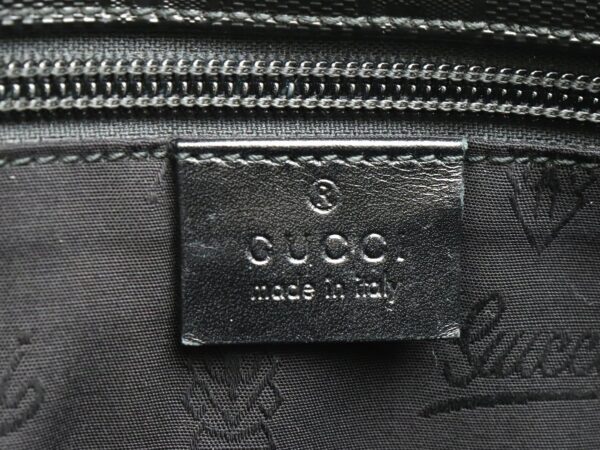 11831646 7 Gucci GG Implement Shoulder Bag Leather Black