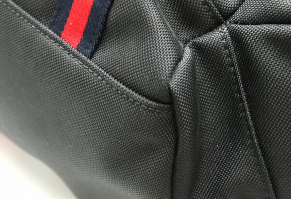 11840317 2 Gucci Techno Backpack Cat Detail Nylon Leather Black