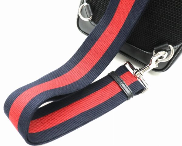 11840320 3 Gucci GG Supreme Belt Body Bag Waist Bag Gray Black Red Navy