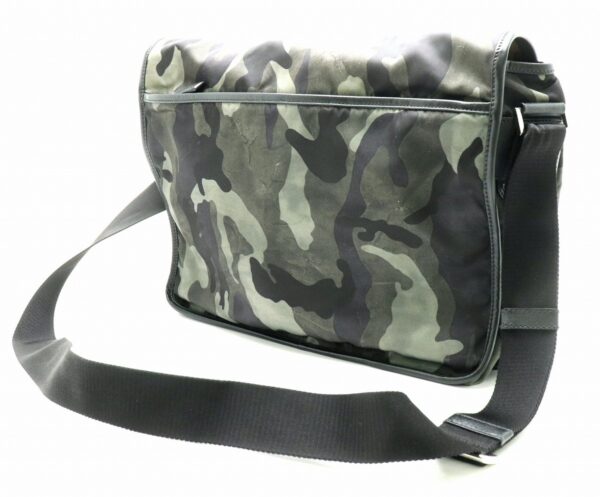 11840324 1 Prada Nylon Shoulder Bag Messenger Camouflage Fumo