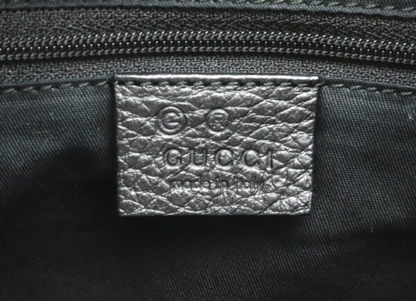 11840368 7 Gucci GG Nylon Shoulder Bag Handbag Black