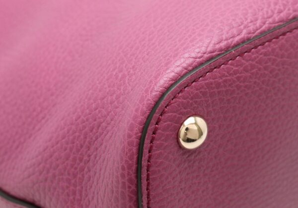 11840436 2 Gucci Interlocking G Tote Bag Leather Purple