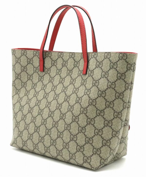 11840660 1 Gucci GG Supreme Owl Bird Tote Khaki