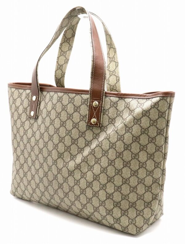 11841271 1 Gucci GG Plus Sherry Line Tote Bag Beige