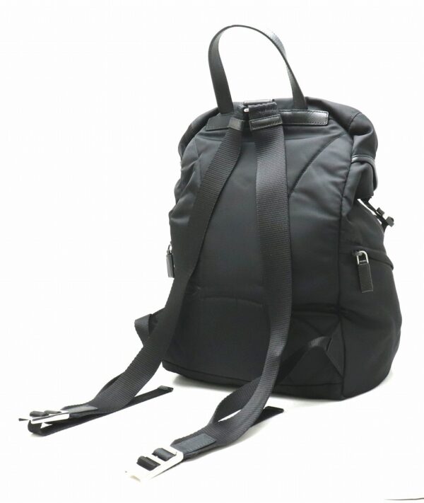 11850154 1 Prada Backpack Rucksack Nylon Leather Nero Black