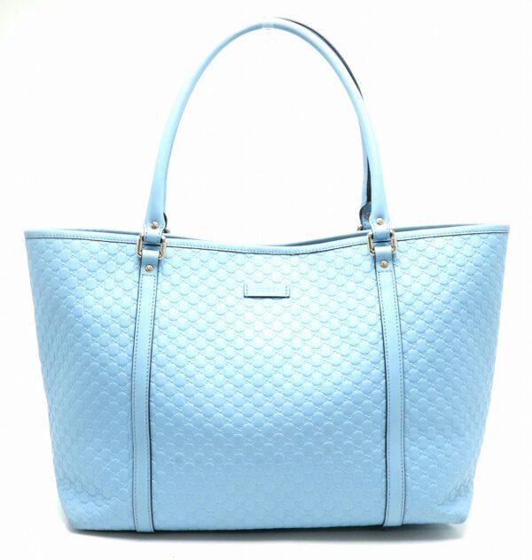 11850588 Gucci Micro Guccisima Tote Bag Light Blue