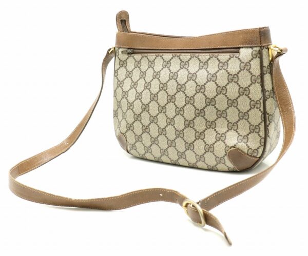 11851345 1 Gucci Gucci GG Supreme Shoulder Bag Khaki