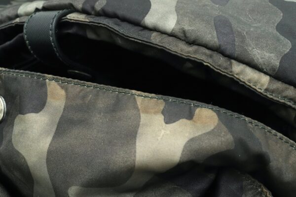 11851367 7 Prada Nylon Messenger Bag Camouflage Nylon Leather