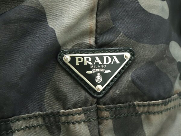 11851367 8 Prada Nylon Messenger Bag Camouflage Nylon Leather