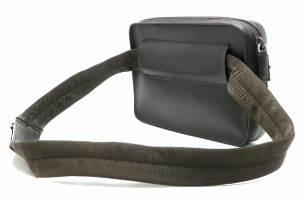 11851376 1 Prada Waist Bag Nylon Leather Brown