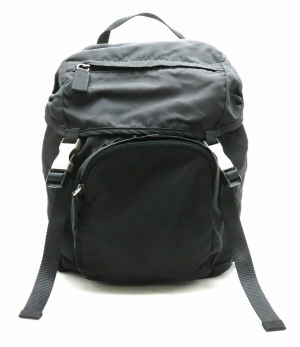 11851396 Prada Backpack Rucksack Nylon Black