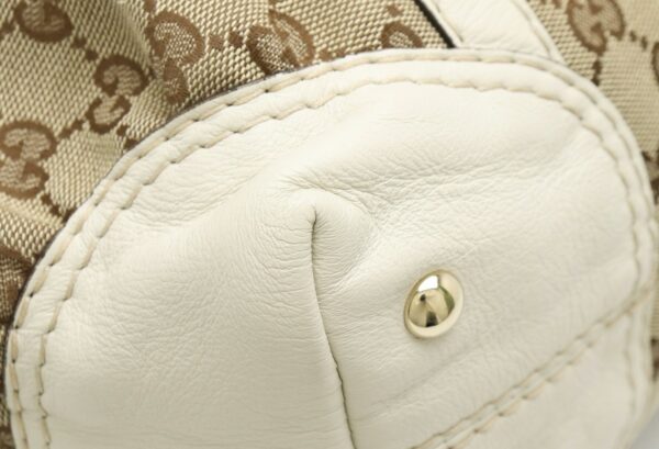 11860353 2 Gucci GG Handbag Leather Khaki