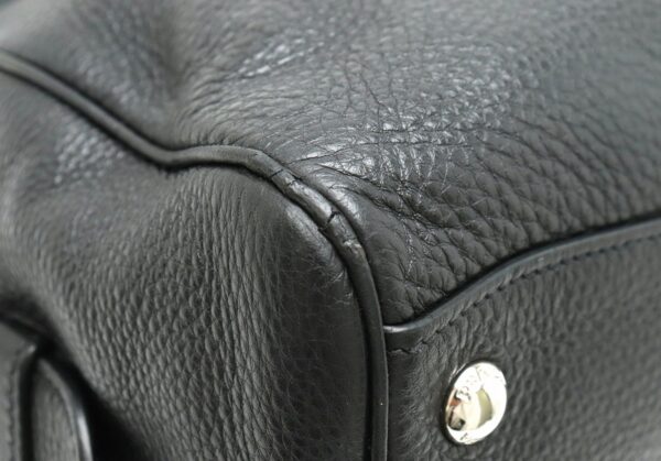 11860362 2 Prada Vit Daino 2WAY Shoulder Bag Leather Nero Black