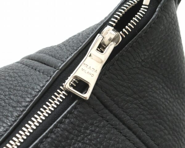 11860364 5 Prada Shoulder Bag Leather Black