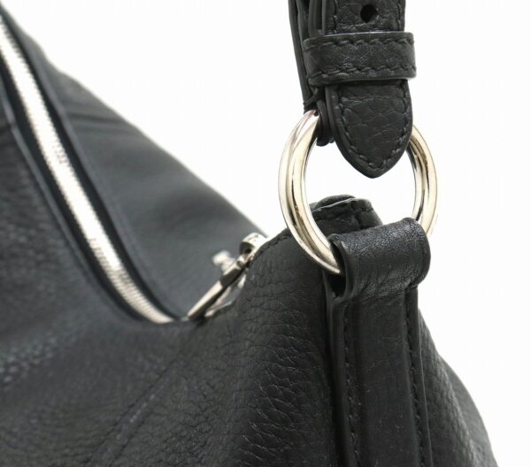 11860364 6 Prada Shoulder Bag Leather Black