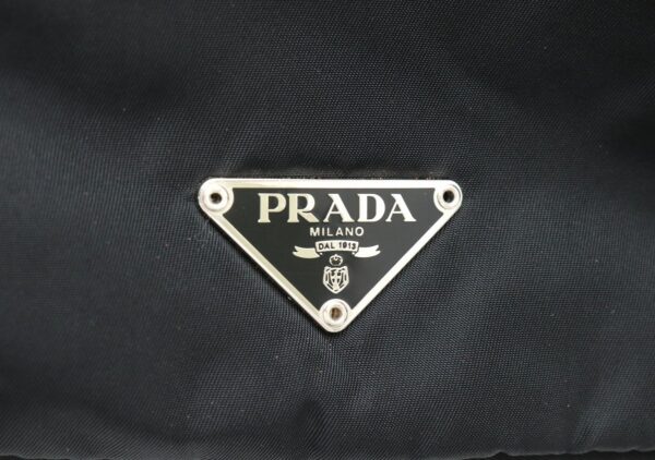 11860698 7 Prada Body Bag Nylon Leather Nero Black