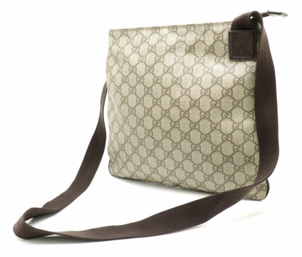 11860699 1 Gucci GG Supreme Shoulder Bag Khaki