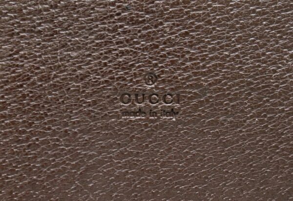 11860721 8 Gucci GG Shoulder Bag Leather Khaki