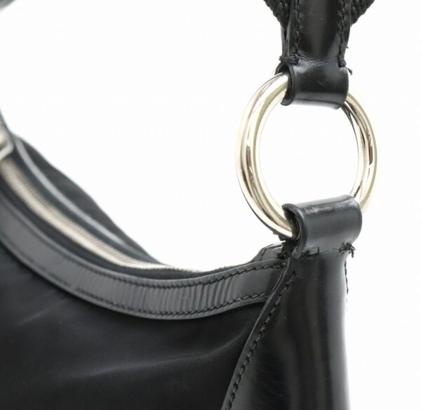 11861485 6 Prada Shoulder Bag Nylon Leather Nero Black