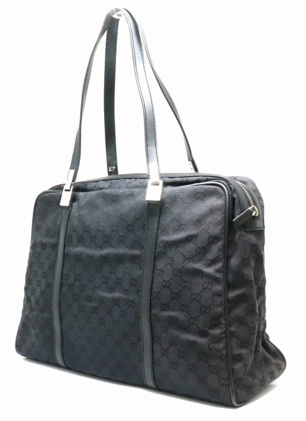 11870227 1 Gucci GG Tote Bag Leather Black