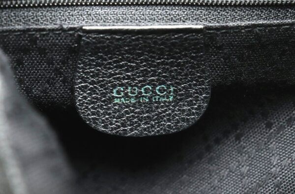 11870811 8 Gucci Bamboo Rucksack Suede Leather Black