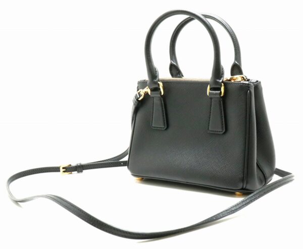 11880906 1 Prada Mini Handbag 2WAY Saffiano Leather Nero Black