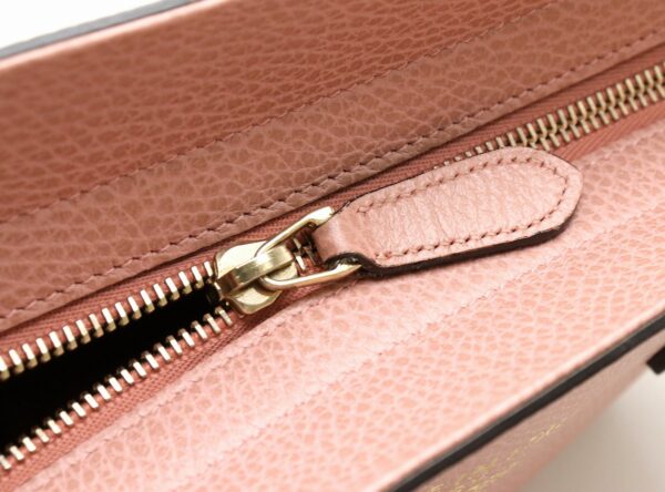 11880964 5 Gucci Swing Mini Handbag 2way Crossbody Leather Pink