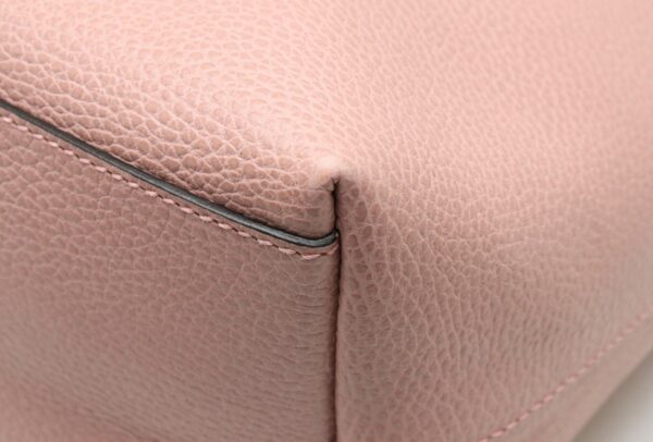 11881447 2 Gucci Leather Tote Bag 2way Shoulder Bag Pink