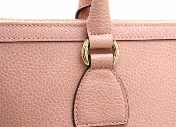 11881447 6 Gucci Leather Tote Bag 2way Shoulder Bag Pink