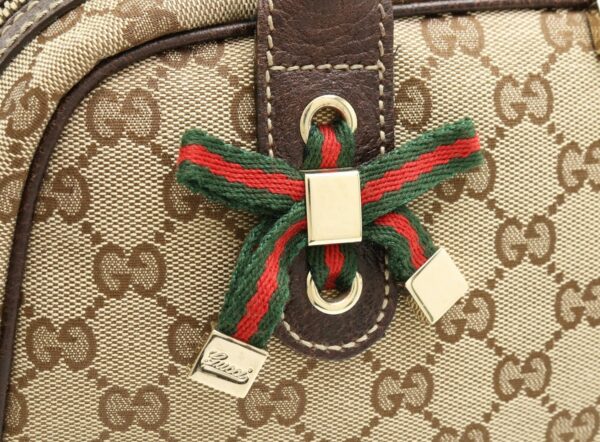 11881533 6 Gucci Princy GG Ribbon Mini Bag Khaki Beige