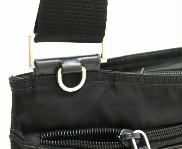 11881630 6 Prada Nylon Shoulder Bag Tessuto Black