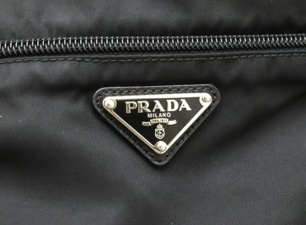 11881630 7 Prada Nylon Shoulder Bag Tessuto Black