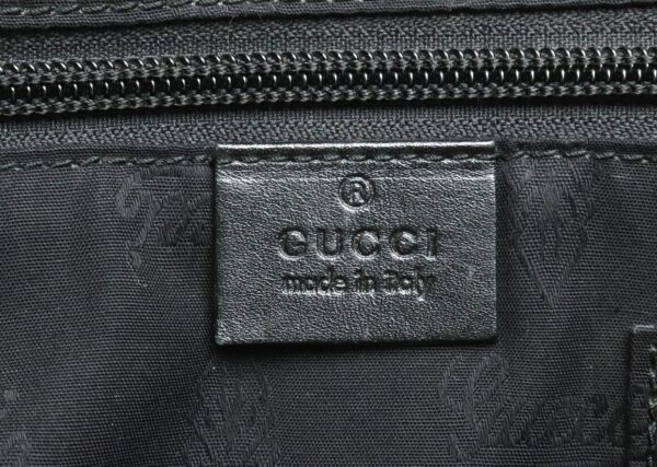 11890616 7 Gucci GG Implement Crossbody Shoulder Bag Leather Black