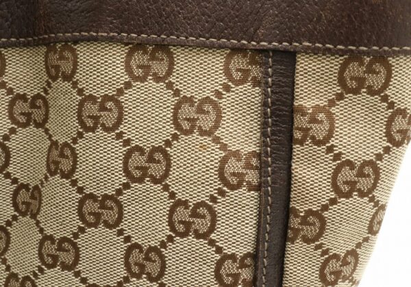 11890777 6 Gucci GG Abbey Tote Bag Leather Khaki Beige Brown