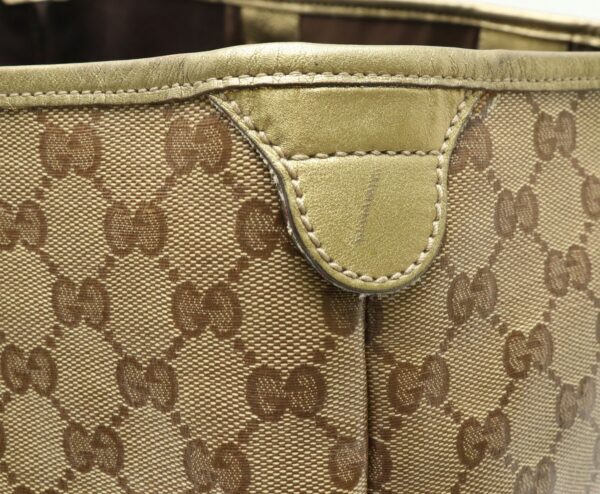 11890793 6 Gucci GG Crystal Tote Bag Shoulder Tote Khaki Beige