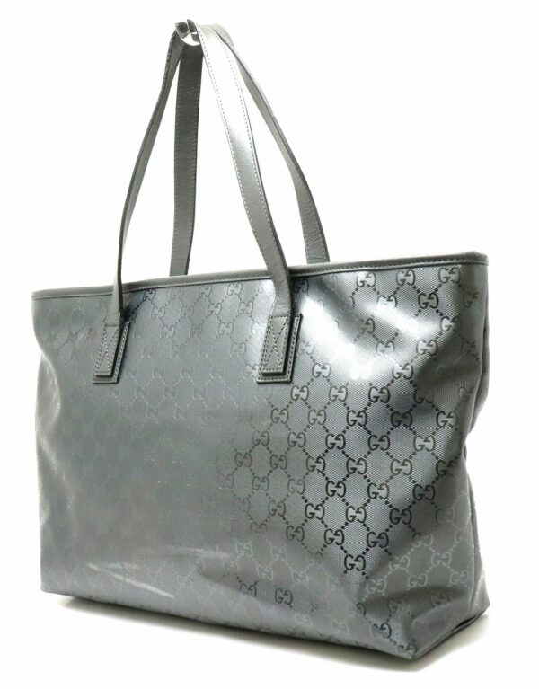 11890969 1 Gucci GG Implement Tote Bag Leather Gray