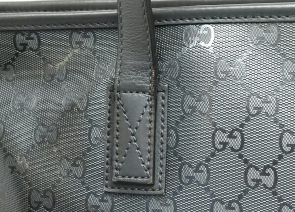 11890969 6 Gucci GG Implement Tote Bag Leather Gray