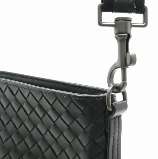 11891642 6 Bottega Veneta Intrecciato Shoulder Bag Crossbody Black