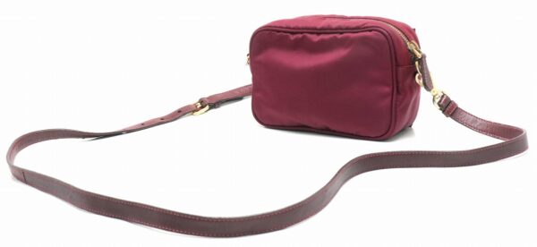 11900039 1 Prada Shoulder Pouch Nylon Leather Purple