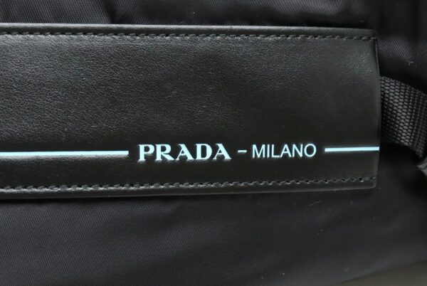 11900242 8 Prada Tote Bag Shoulder Tote Nylon Leather Nero Black