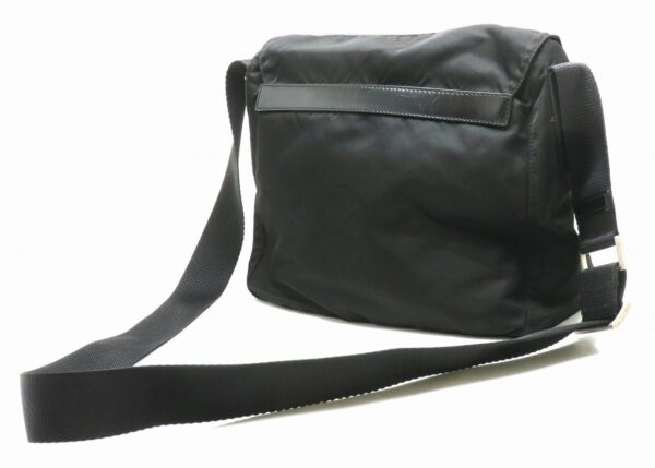 11900321 1 Prada Shoulder Bag Nylon Leather Nero Black