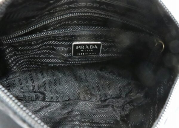 11900321 4 Prada Shoulder Bag Nylon Leather Nero Black