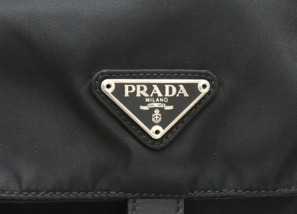 11900321 8 Prada Shoulder Bag Nylon Leather Nero Black