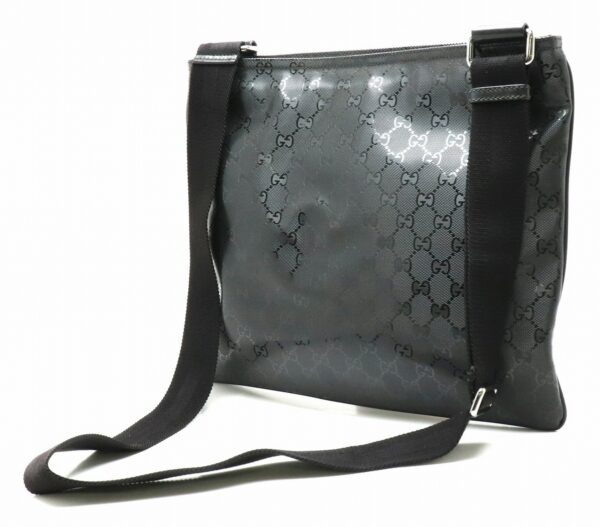 11901205 1 Gucci GG Implement Crossbody Shoulder Bag Leather Black