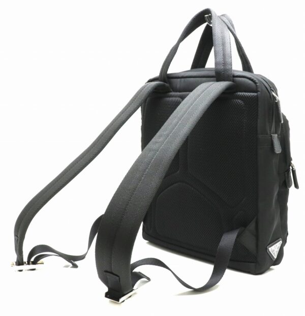 11901340 1 Prada Backpack Rucksack Nylon Leather Nero Black