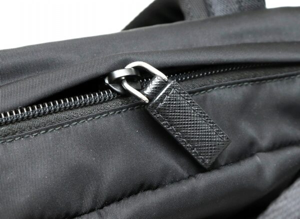 11901340 5 Prada Backpack Rucksack Nylon Leather Nero Black